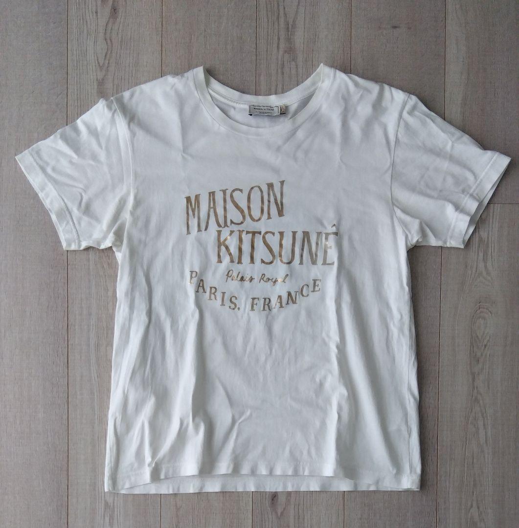 メゾンキツネ MAISON KITSUNE Tシャツ （White） -ファッション