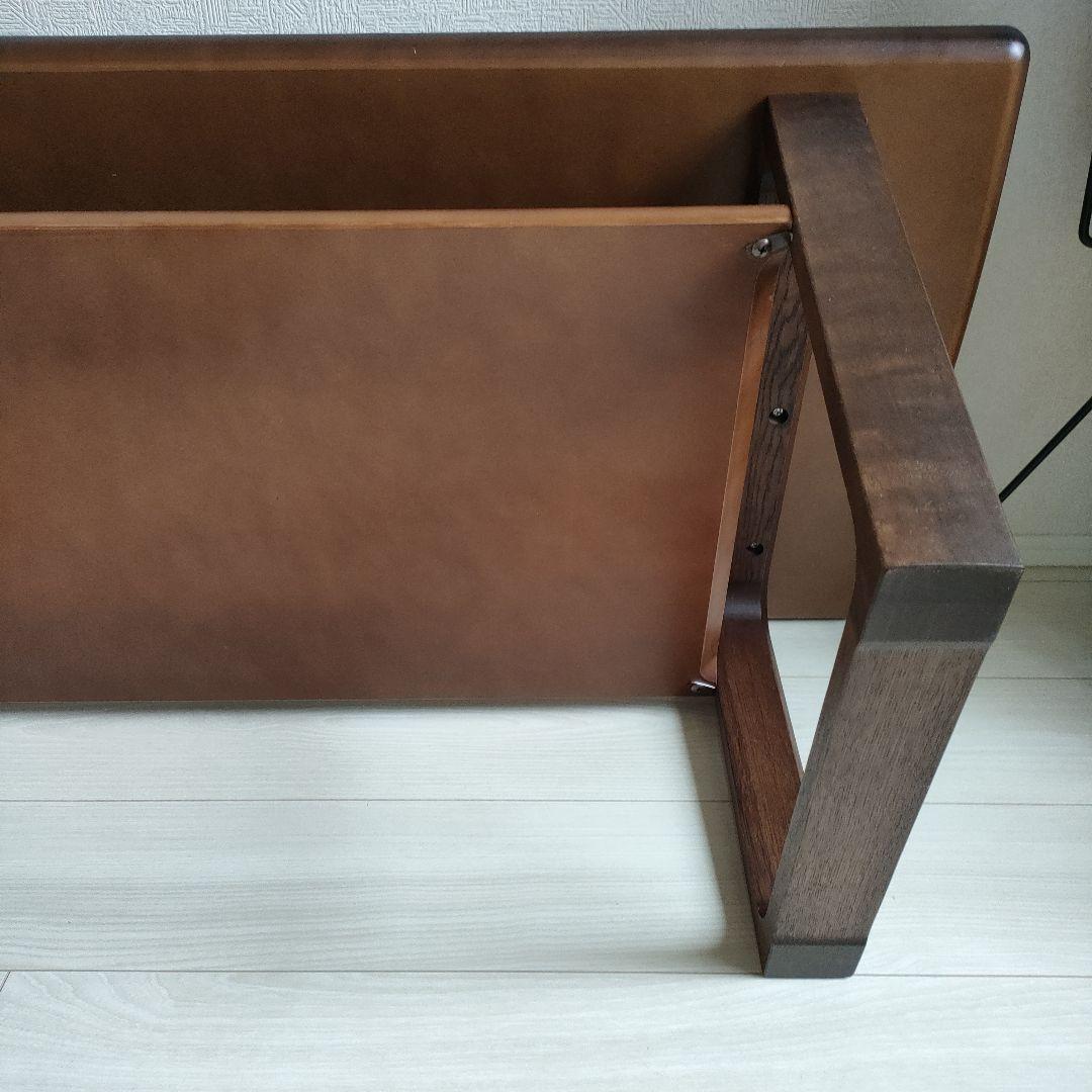 カリモク ダークブラウン木製センターテーブルカリモク家具