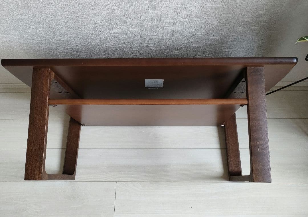 カリモク ダークブラウン木製センターテーブルカリモク家具