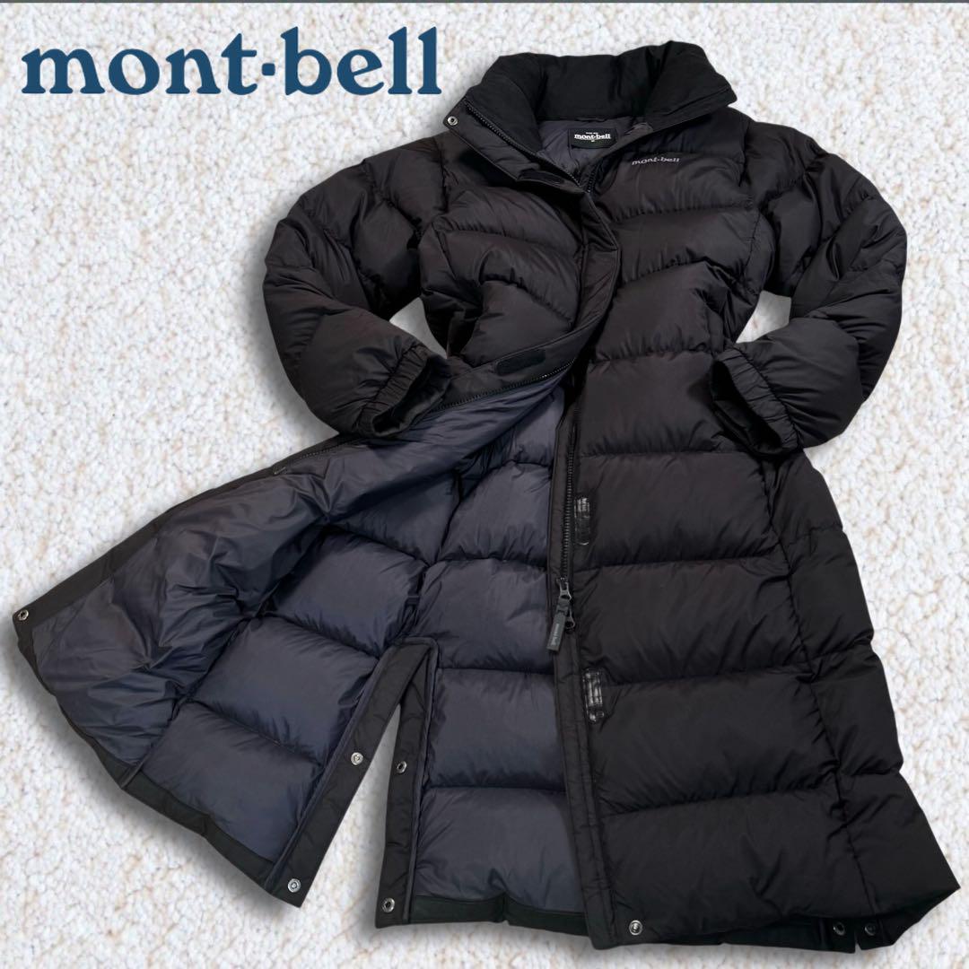 極美品】MONT-BELL ベンチコート ロングダウンコート 女L 男M 極美品】MONT-BELL ベンチコート ロングダウンコート 女L 男M