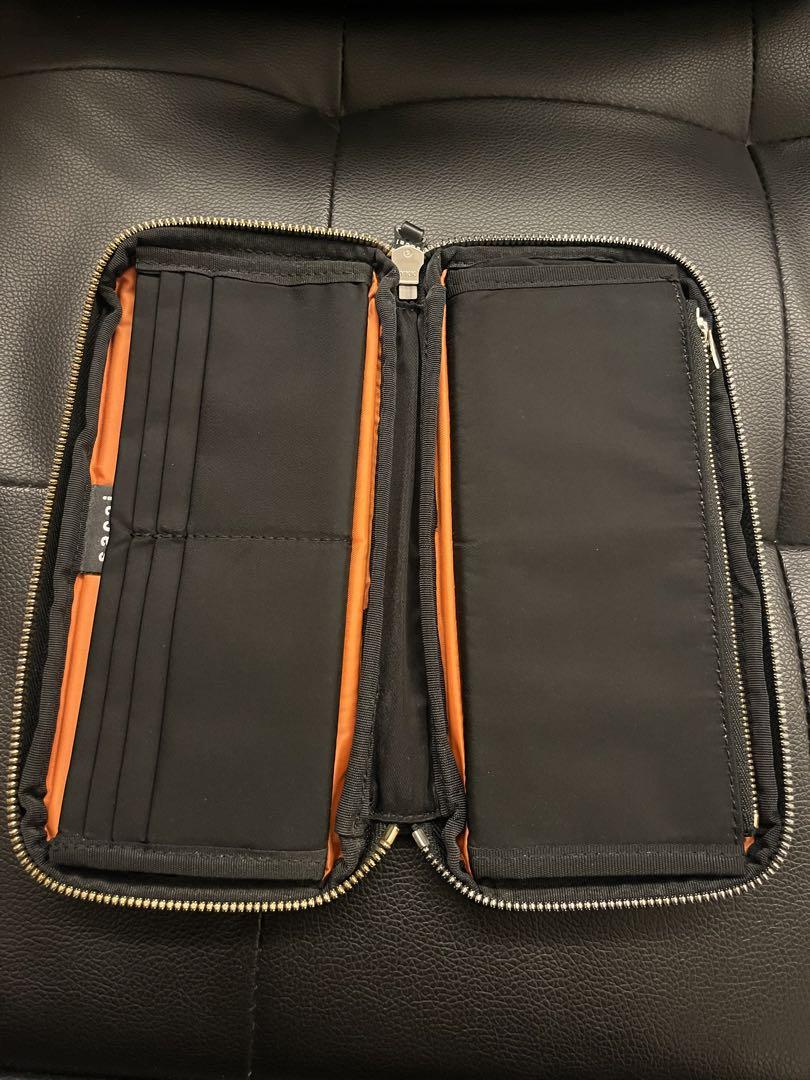 sacai × PORTER 長財布 19-01984M ブラック ナイロン