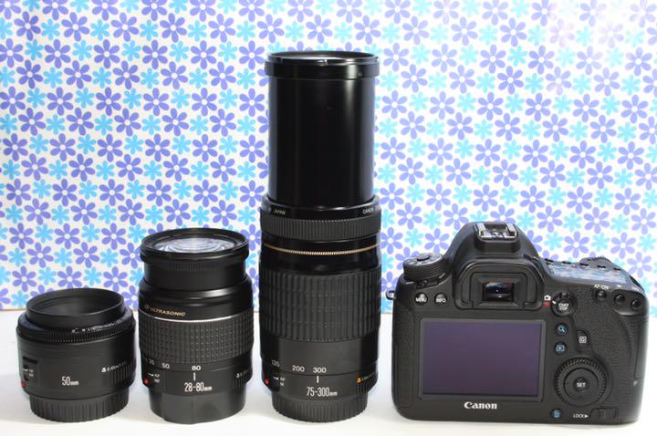 極美品 red heart Canon EOS 6D トリプルレンズセット red heart 標準 極美品 red heart Canon EOS 6D トリプルレンズセット red heart 標準