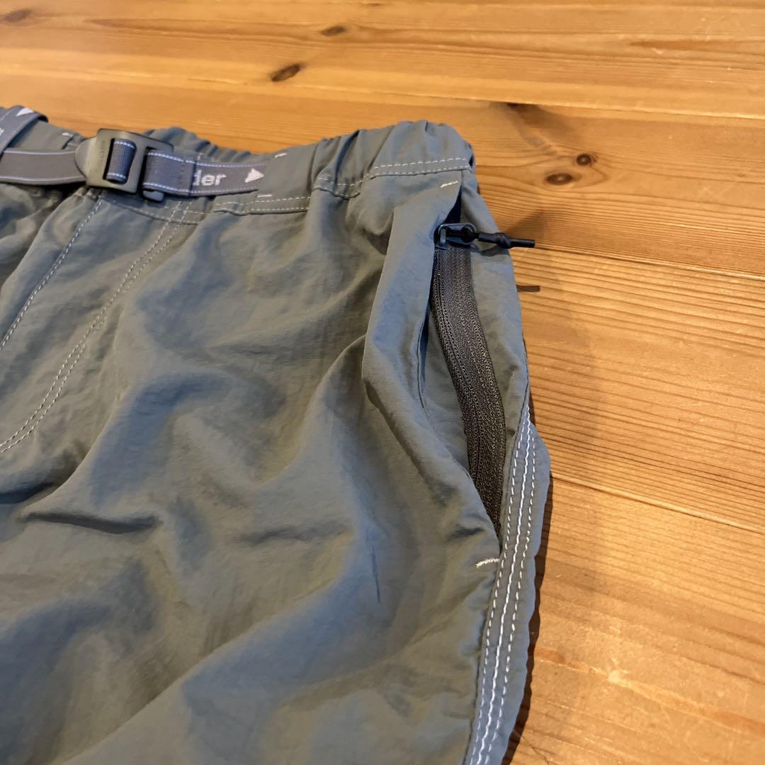 andwander(アンドワンダー)Ny taffeta hiker pants