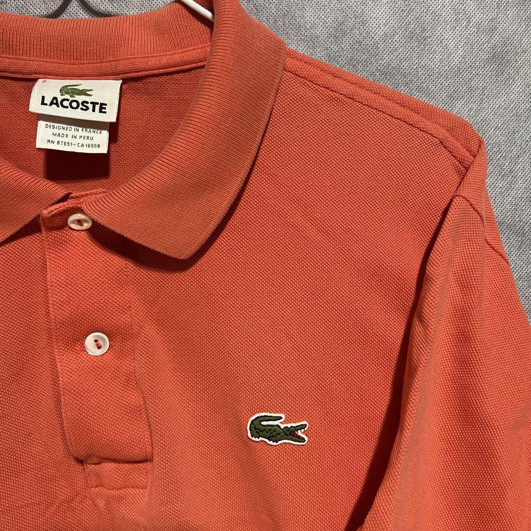 当店の記念日 LACOSTE オレンジ ポロシャツ サイズ5 - メルカリ メンズウェア