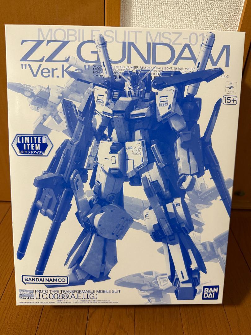 MG ZZ GUNDAM Ver.Kaクリアカラー