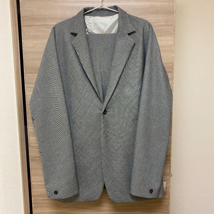 美品 needles セットアップ グレー マイルズ トラックパンツ