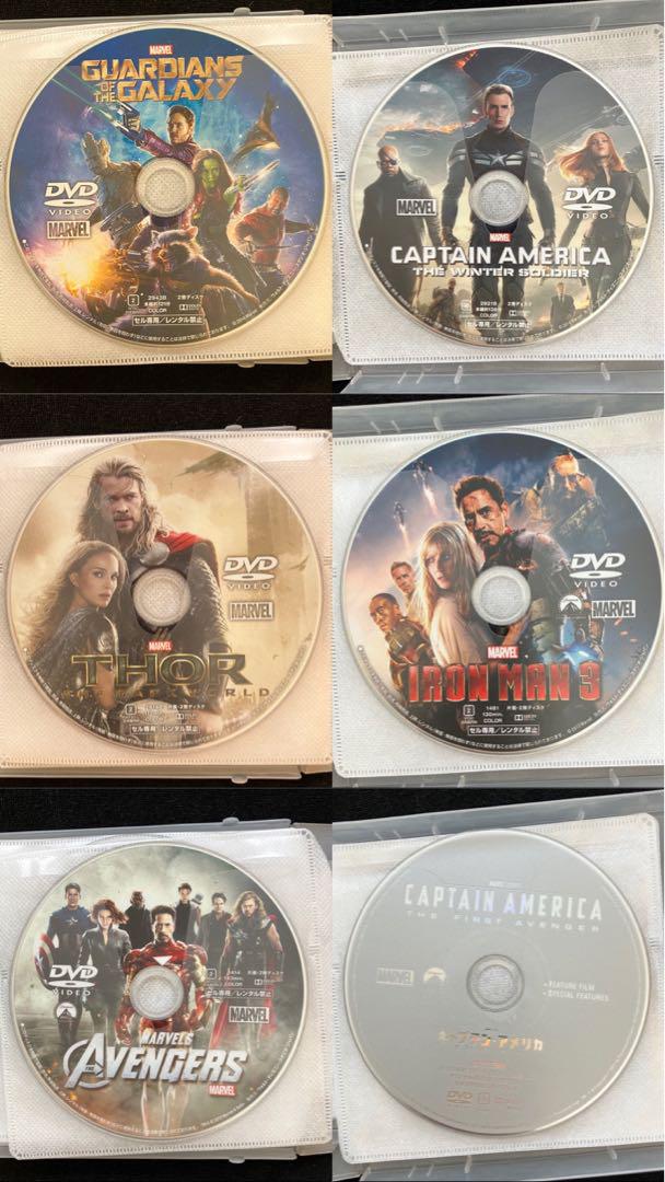 マーベル映画 DVD コレクション　18セット