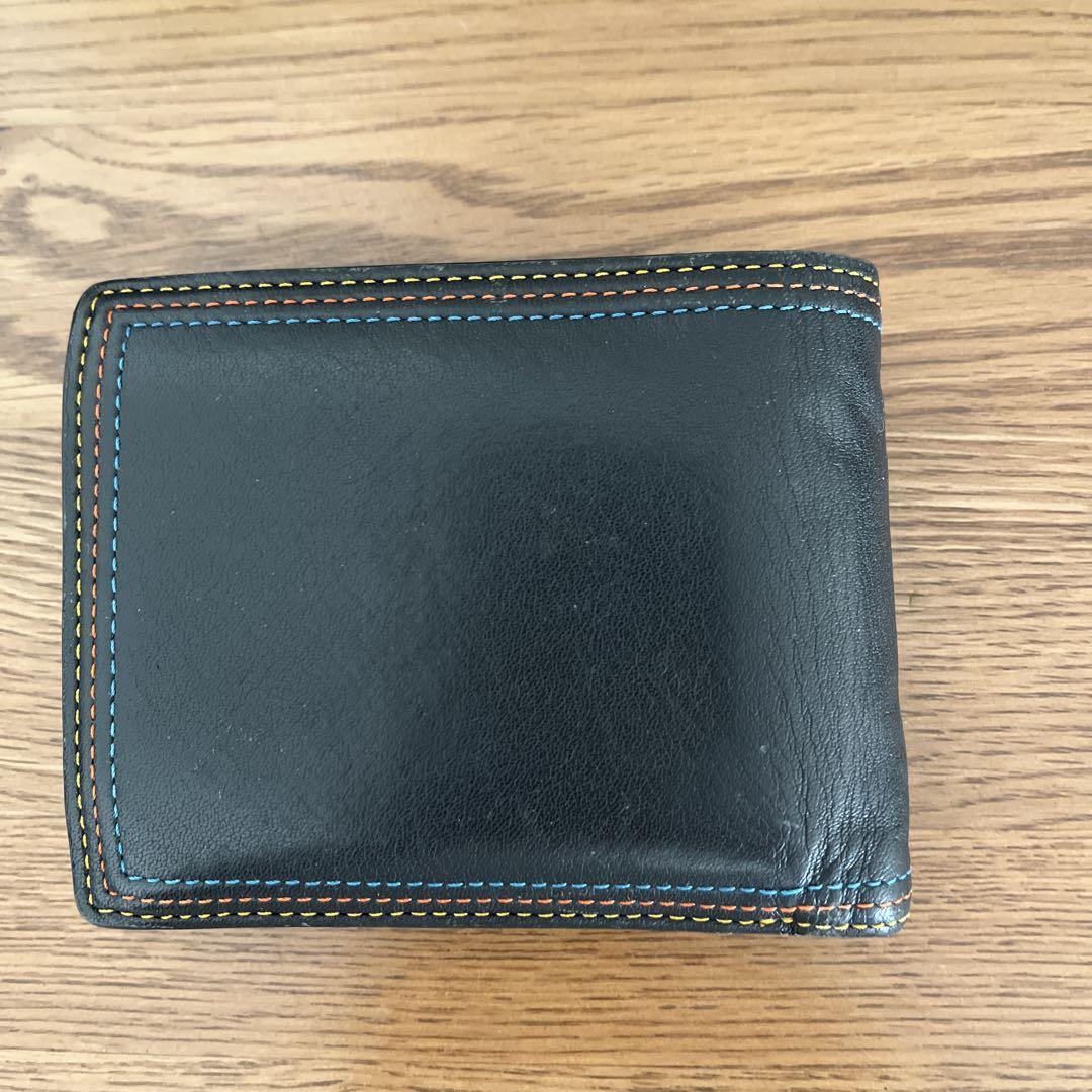 値下げ！Paul Smith 二つ折り財布 黒/青 楽天市場】ポールスミス 二つ折り財布 メンズ ブルーの通販