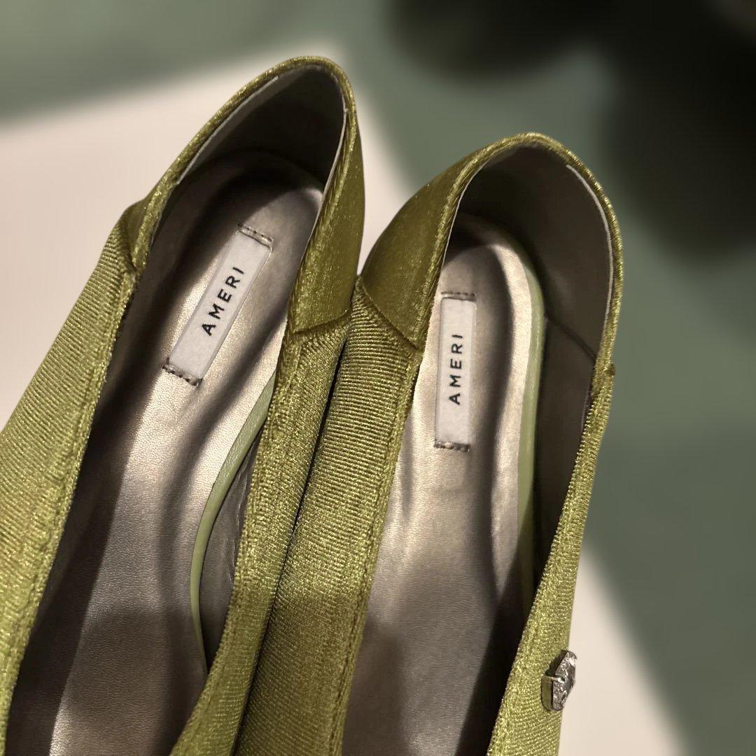 早い者勝ち　Ameri UND BIJOU FLAT PUMPS