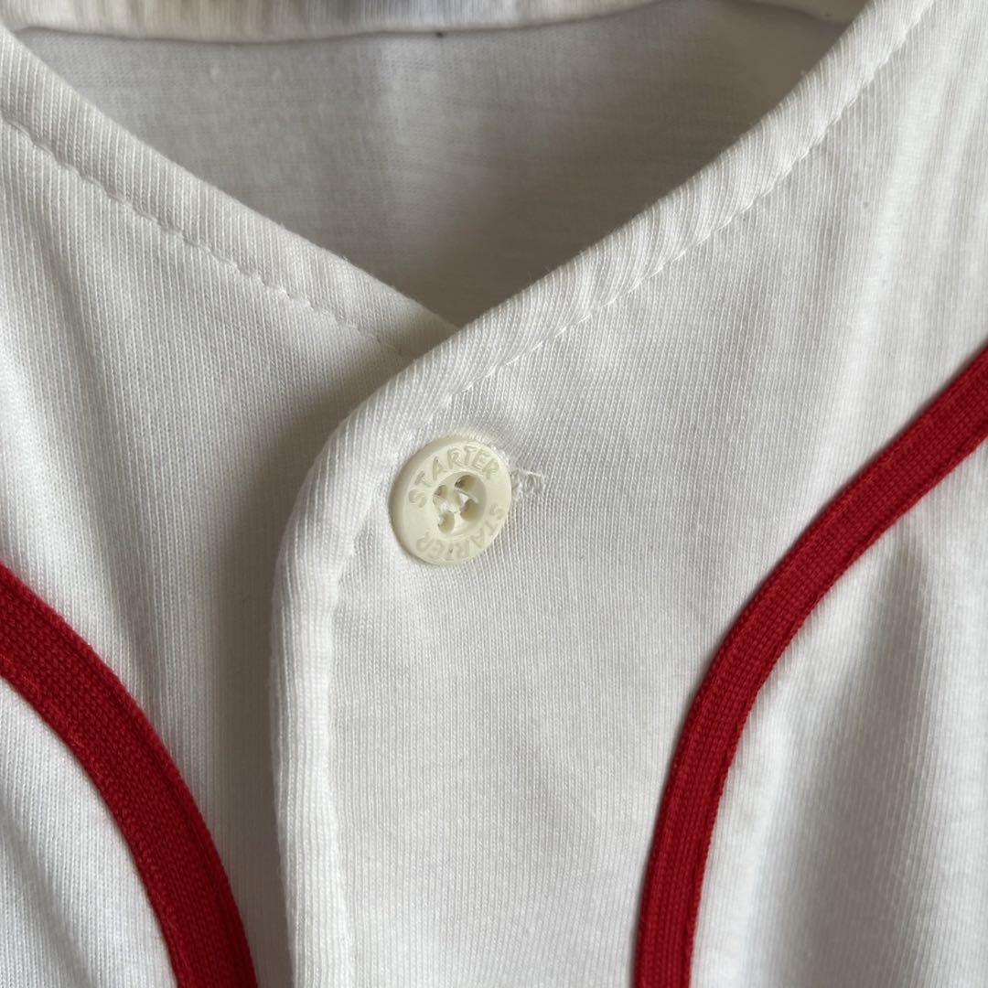 90s スターター MLB ボストン レッドソックス ベースボールシャツ L