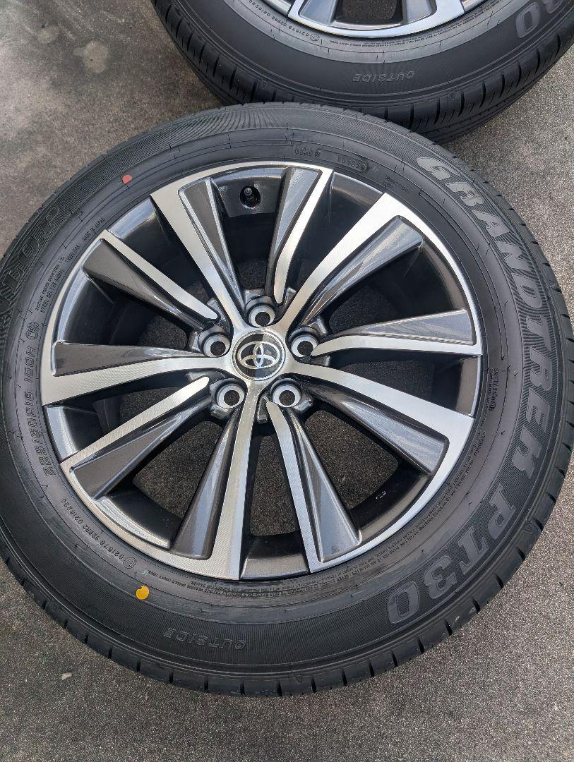 トヨタ ハリアー　純正　 18インチ ホイールセット　G