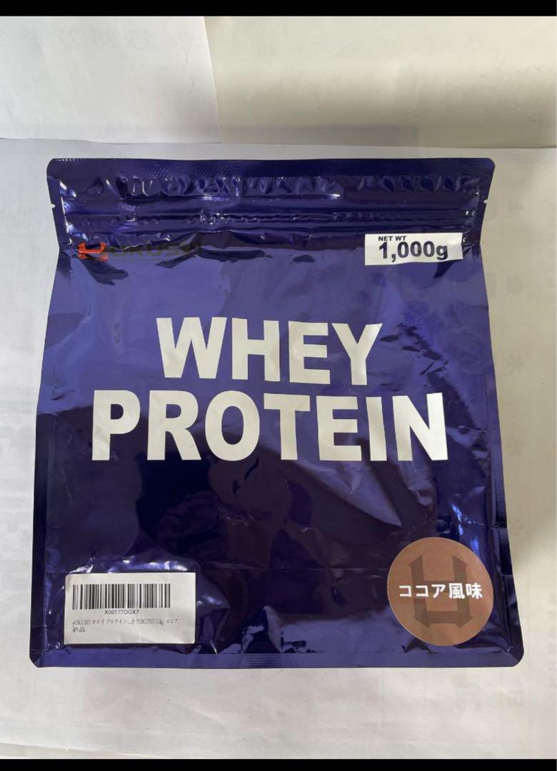 ホエイプロテイン 1kg ココア風味　10kgまとめ売り10袋セット