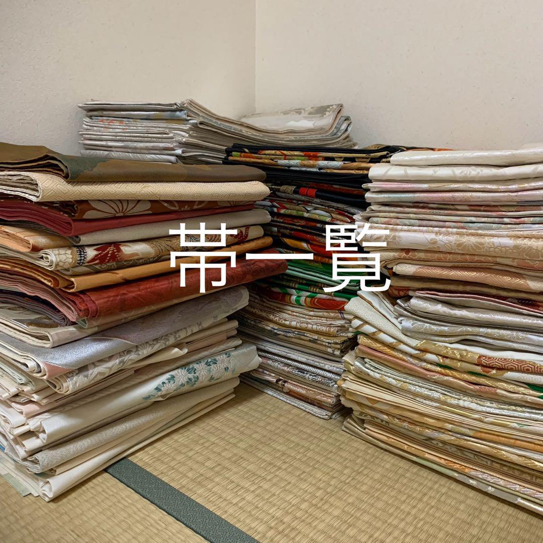 帯一覧⑩：帯オーダーは専用ページでお願いします　お取り置き不可