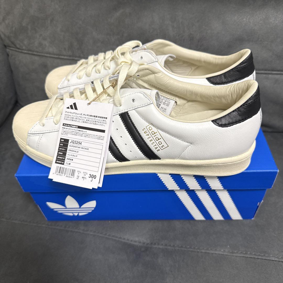 靴 adidas SUPERSTAR VINTAGE 30cm