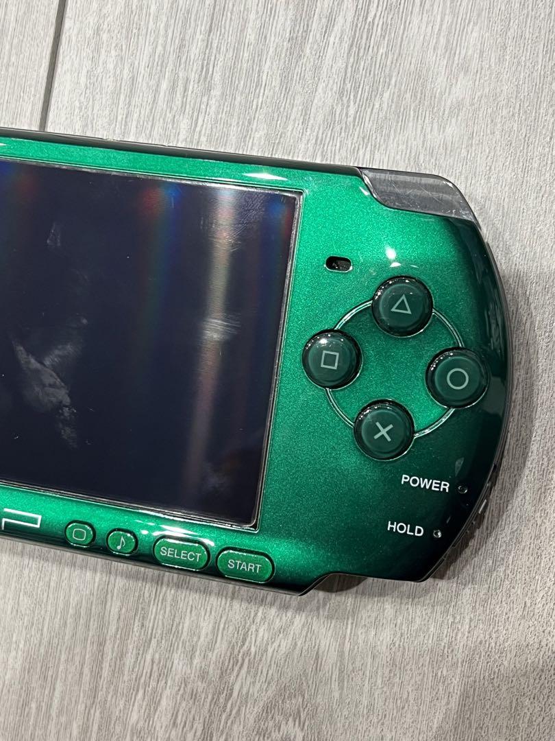 【動作確認済み】SONY PSP-3000 本体(グリーン)充電器付き Amazon | PSP「プレイステーション・ポータブル」 スピリ
