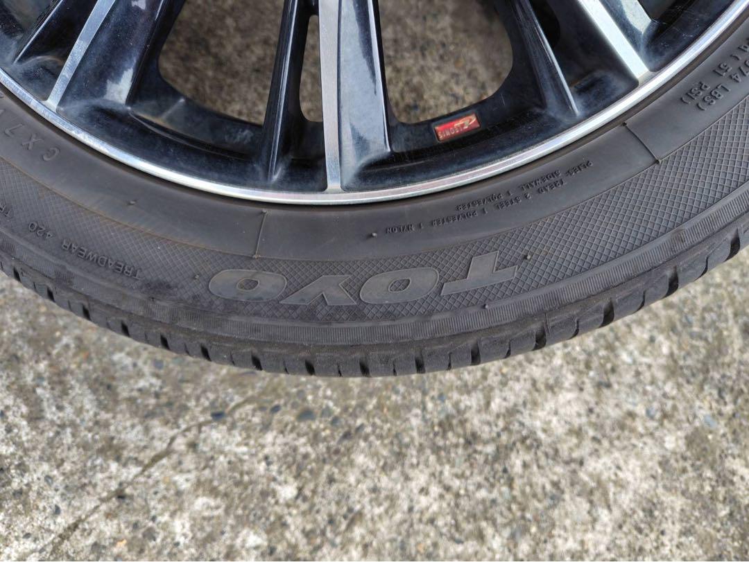 Toyoタイヤ 185/55R16 5本スポークホイールセット