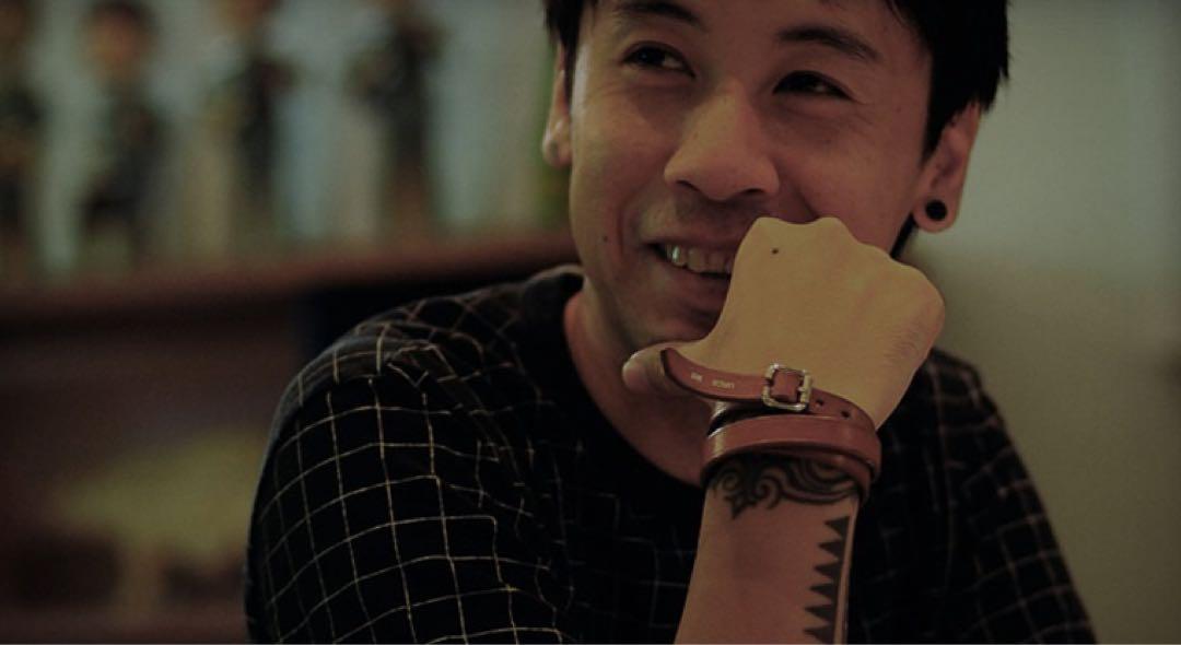 JONIO着 10SS UNDERCOVER 3連レザーブレスレット ジョニオ