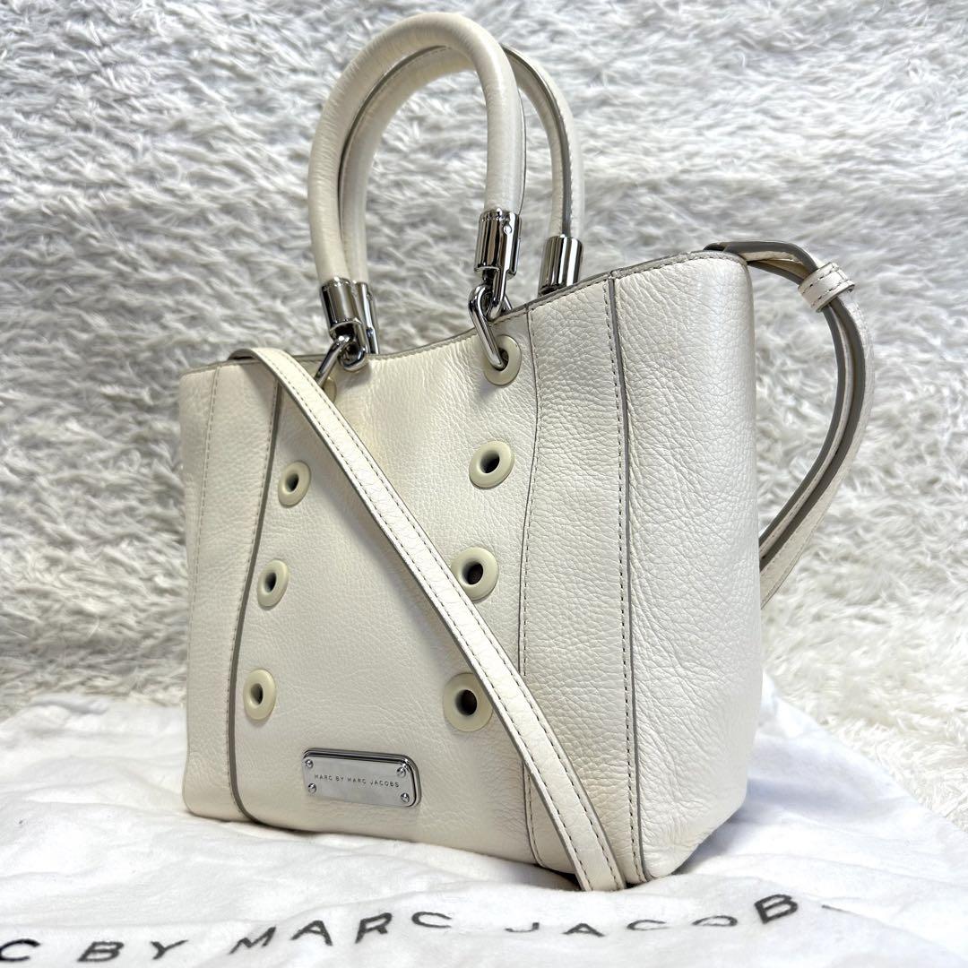 【希少・美品】マークバイマークジェイコブス 2way ミニハンドバッグ レザー