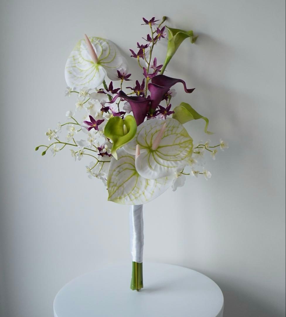 クラッチブーケ ♡ アーティフィシャルフラワー ウェディング ブーケ