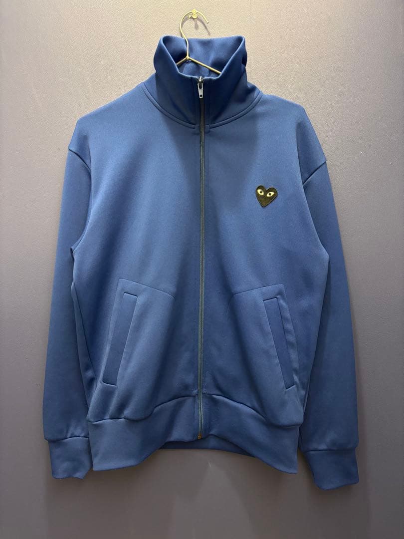 PLAY COMME des GARÇONS トラックジャケット 青M PLAY COMME des GARCONS