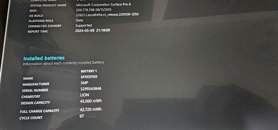 Surface Pro6