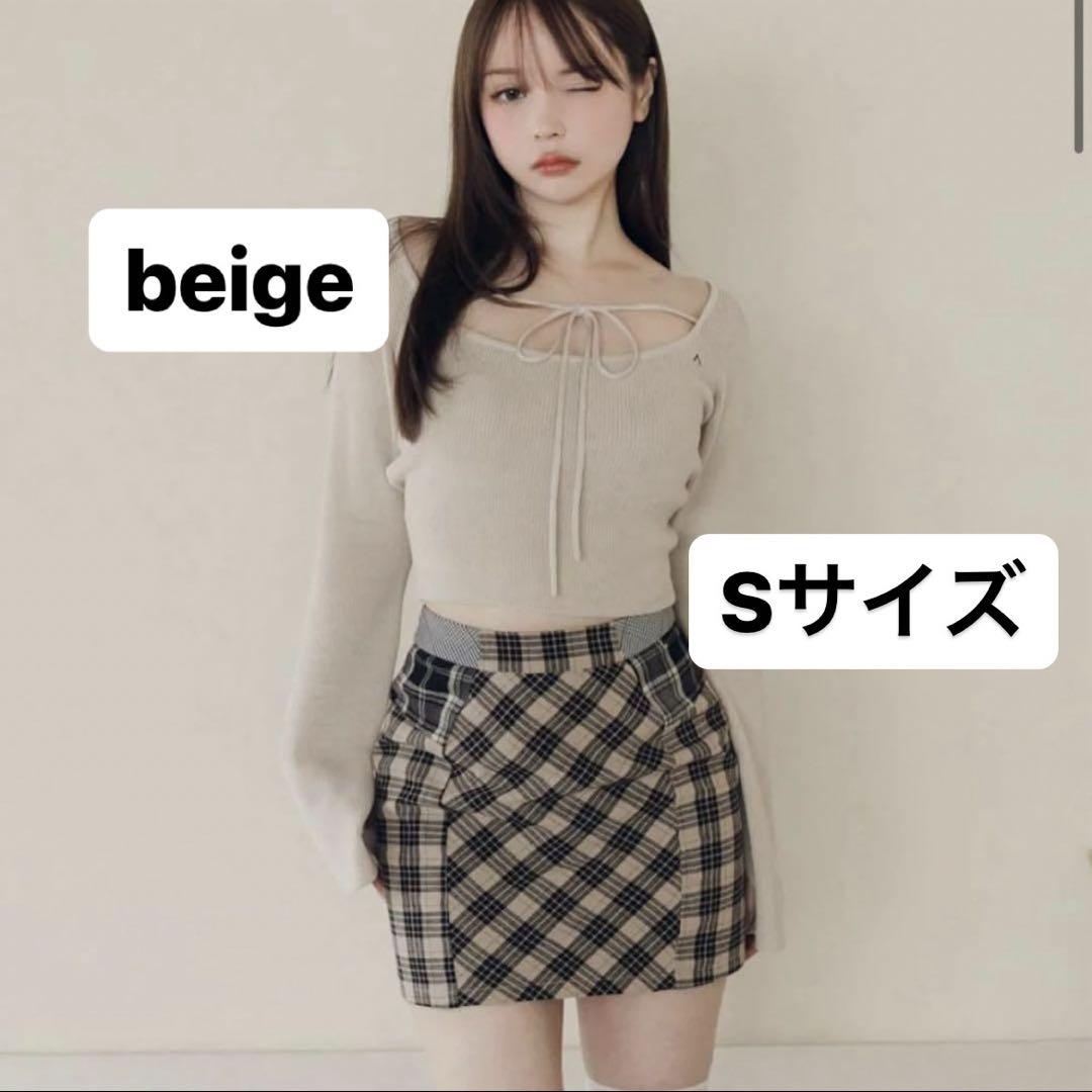 andmary Anna check skirt