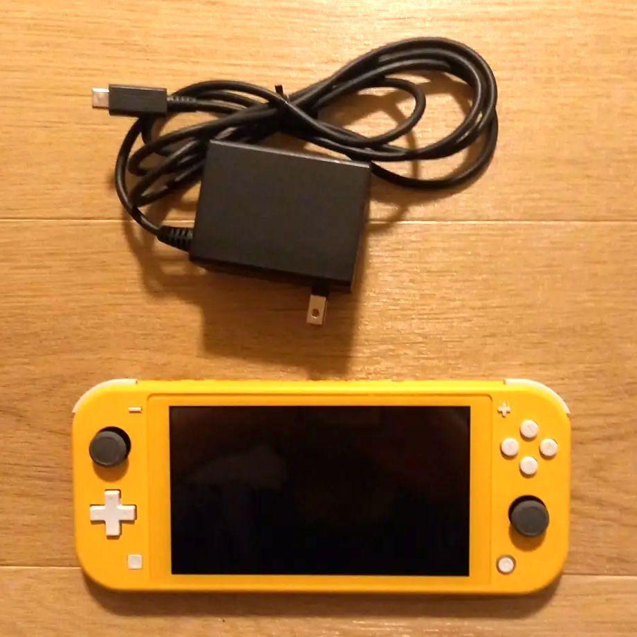Nintendo Switch Lite イエロー 充電器付き Nintendo Switch Lite イエロー 本体 充電器付き - メルカリ
