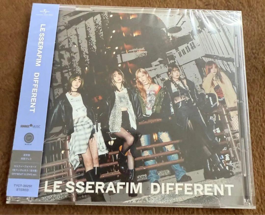 LE SSERAFIM DIFFERENT 通常盤 - メルカリ