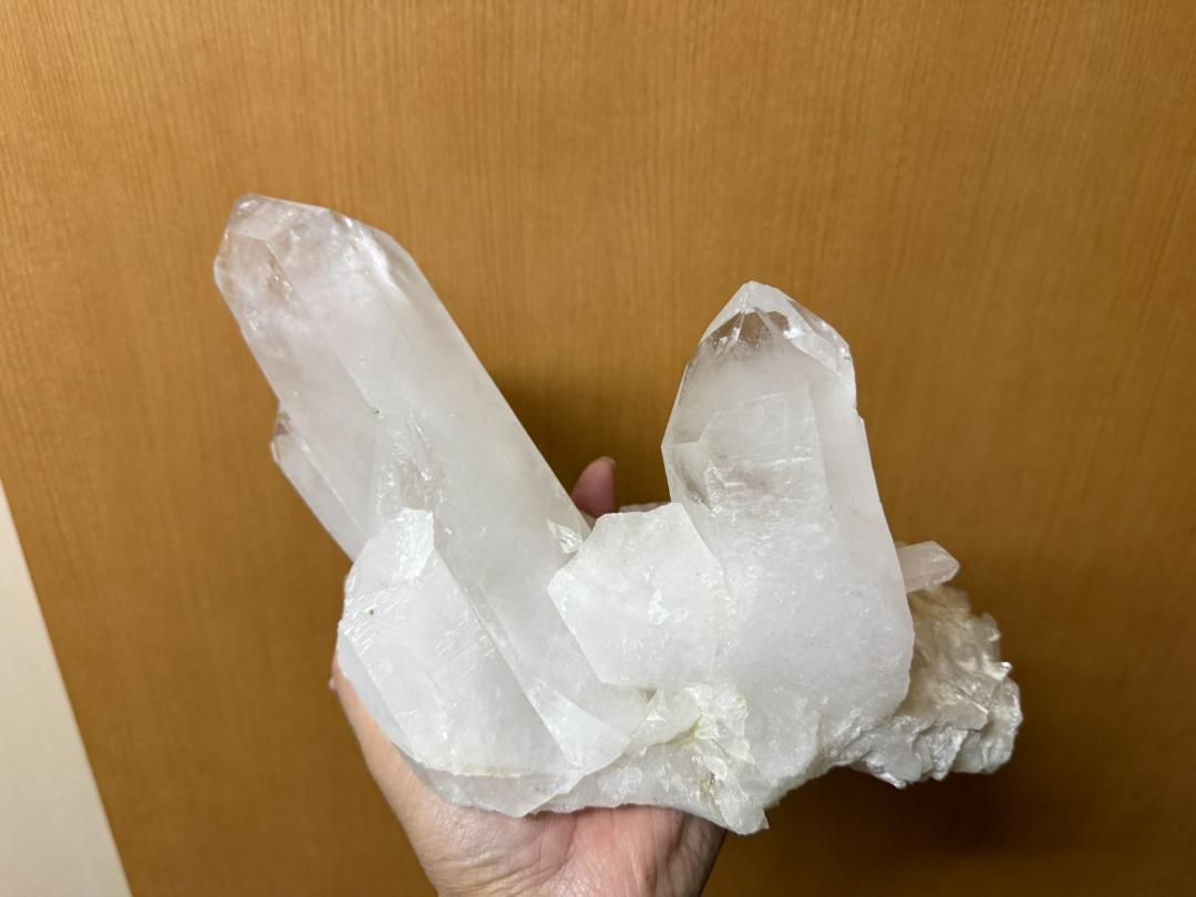 水晶　クラスター　3257ｇ