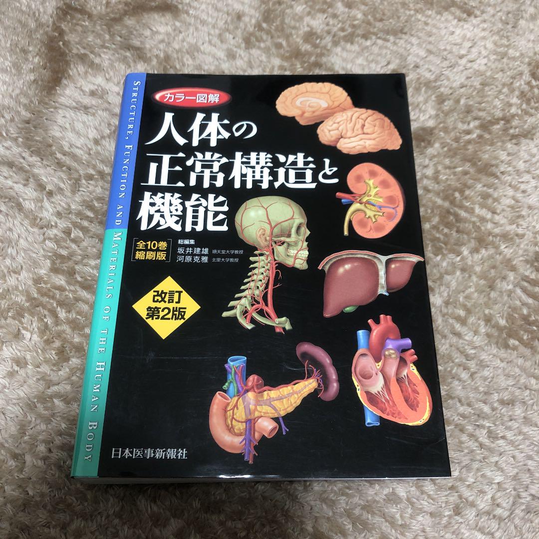 カラー図解人体の正常構造と機能 = STRUCTURE, FUNCTION A