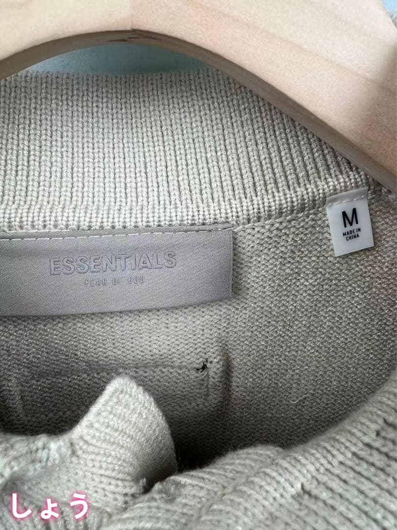 ESSENTIALS 1977 ニットポロ ESSENTIALS 1977 ニットポロ