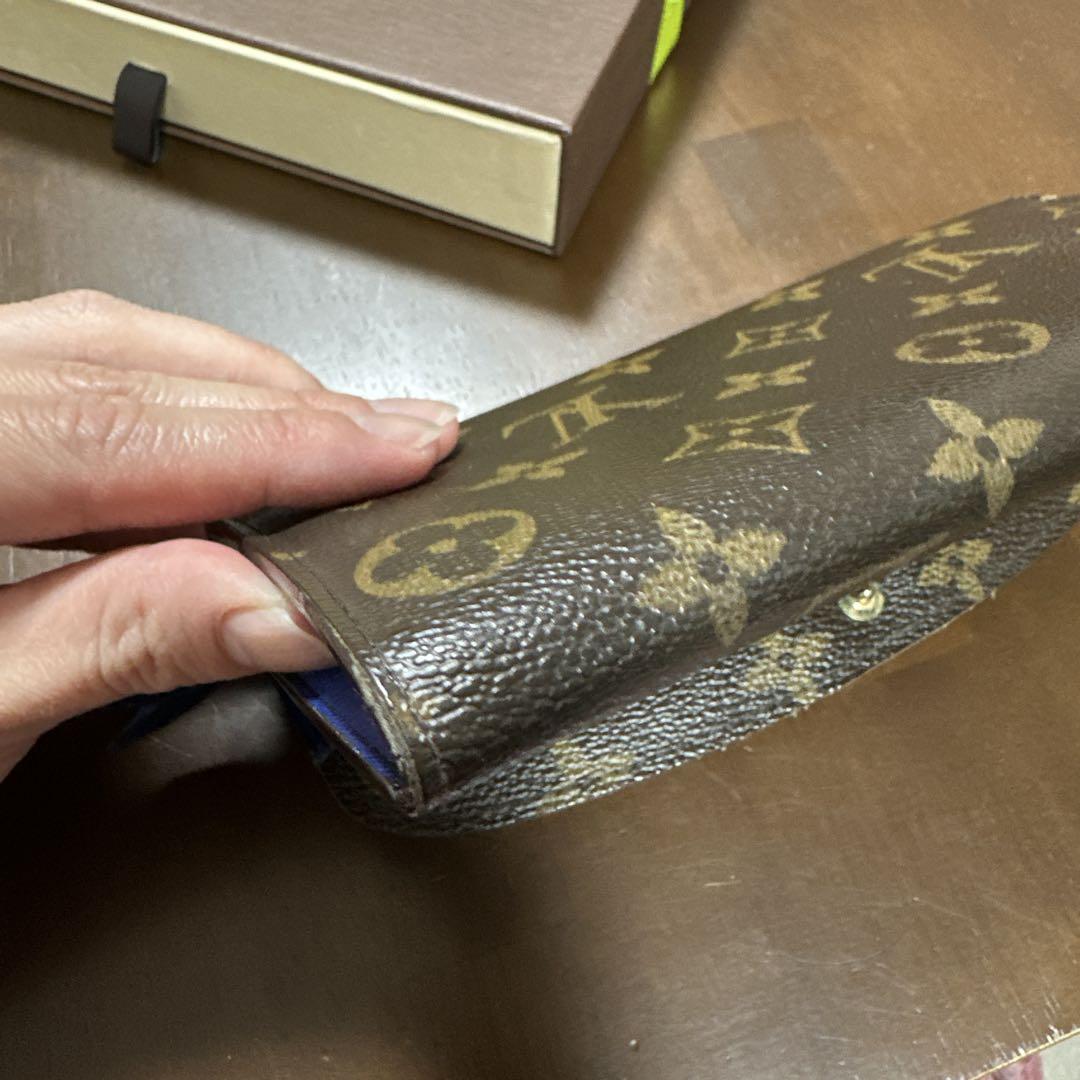 Louis Vuitton モノグラム 長財布 ブルー