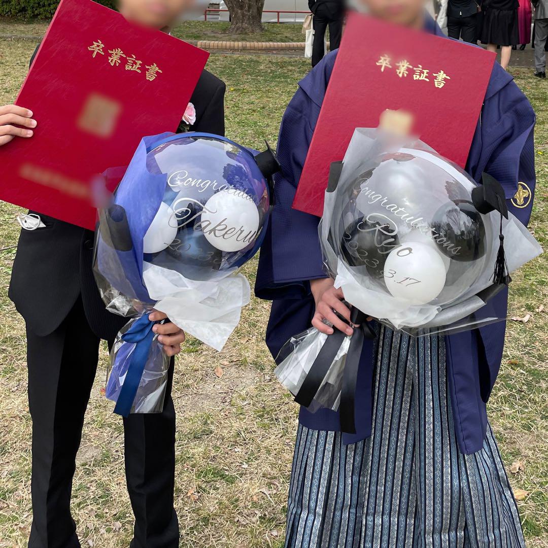 【3/11着】【3/5までにお支払い】オーダーページ　バルーンブーケ　卒業式