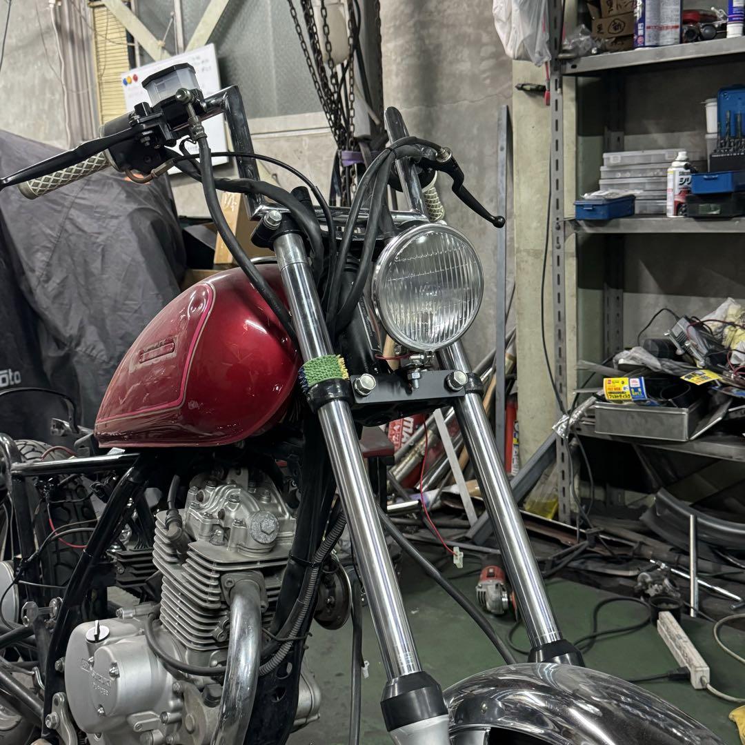■GN125H専用　薄型ヘッドライト