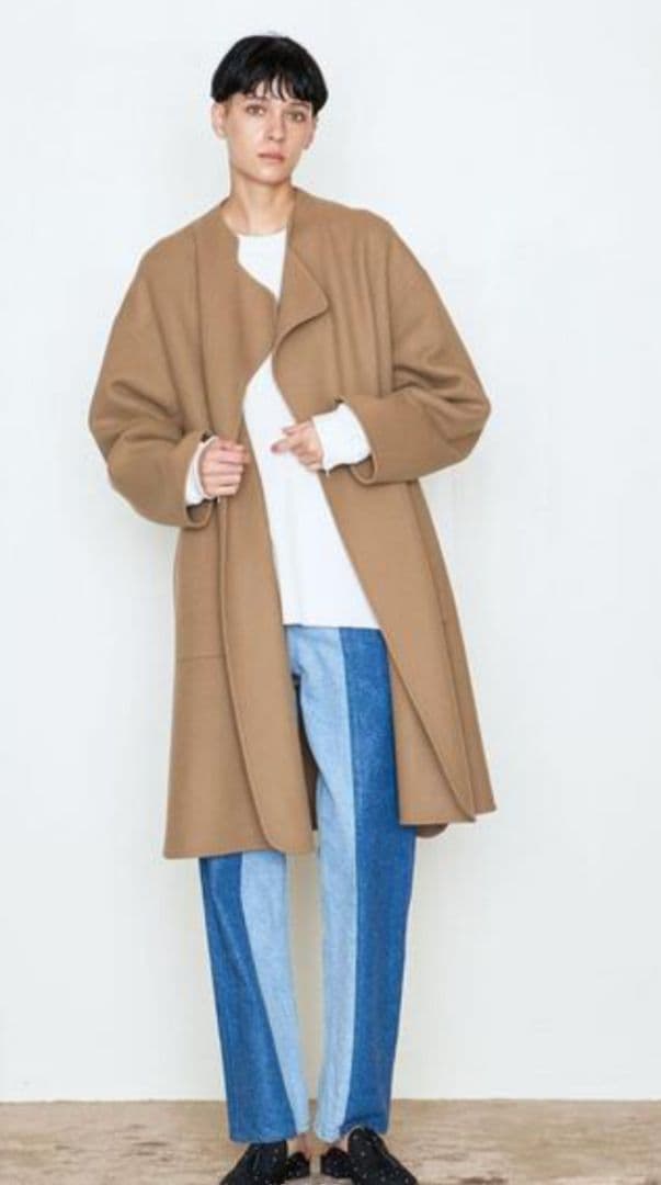 AEWEN MATOPH(イウエン マトフ) スリット リバーコート AEWEN MATOPH(イウエン マトフ) スリット リバーコート