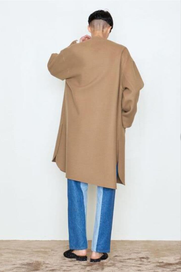 AEWEN MATOPH(イウエン マトフ) スリット リバーコート AEWEN MATOPH(イウエン マトフ) スリット リバーコート