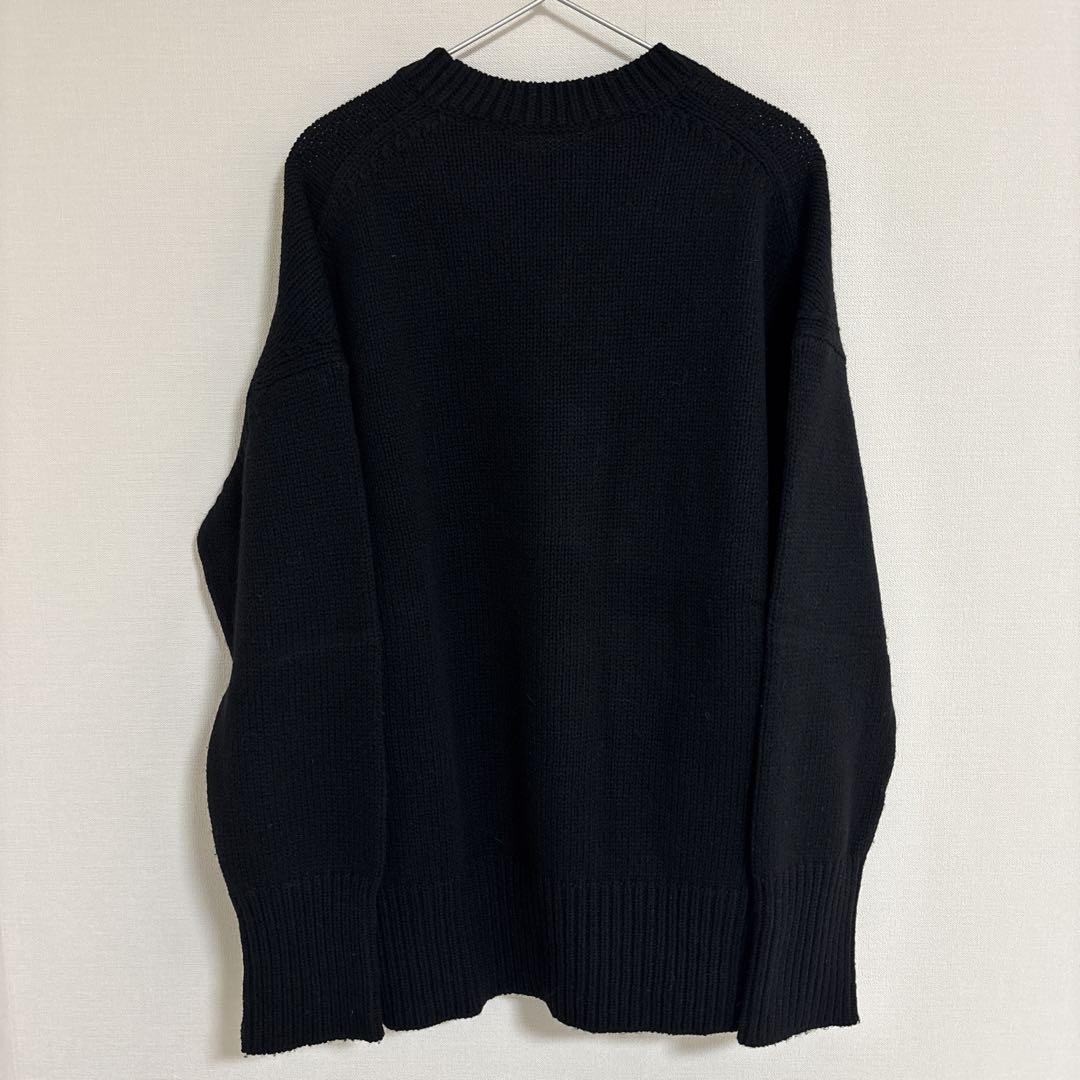 GALERIE VIE ファインウール クルーネックプルオーバー Mサイズ