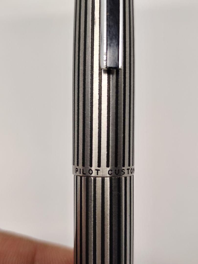 【美品】PILOT CUSTOM 18K WG 万年筆