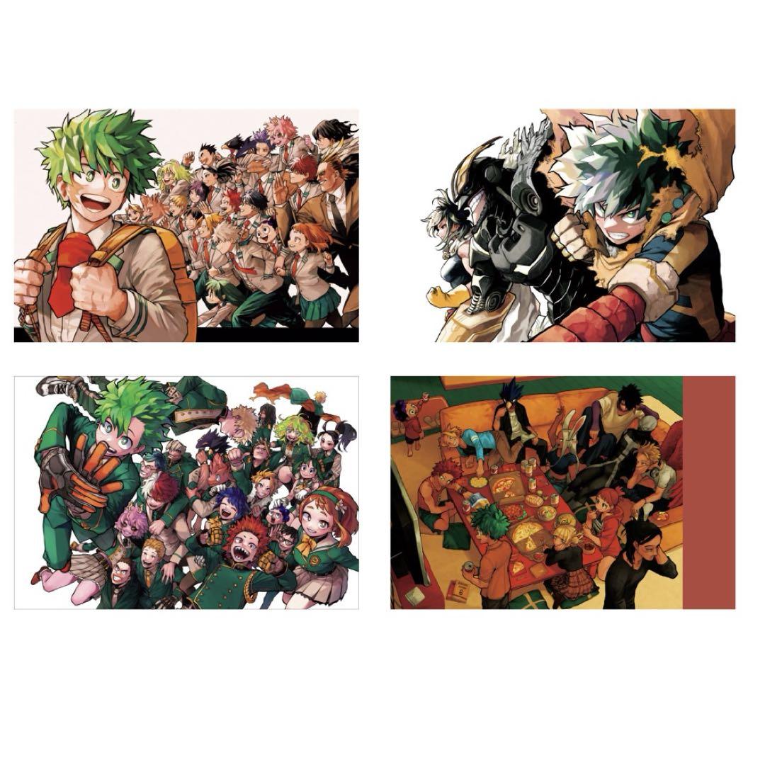 ヒロアカ　原画展　三方背ケース入りポストカードセット 僕のヒーローアカデミア グッズ情報 on X: 