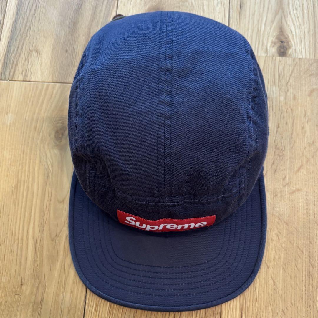 【大人気】Supreme Washed Chino Twill Camp Cap