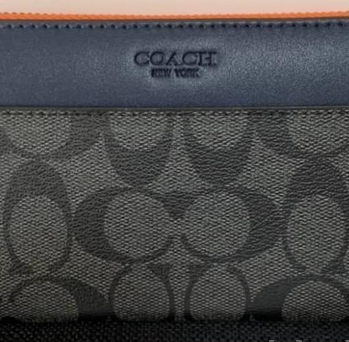 ⭐︎使用わずか⭐︎ COACH コーチ ブラック 長財布 COACH コーチ 新品 長財布 黒 メンズ レディース 財布 ブラック