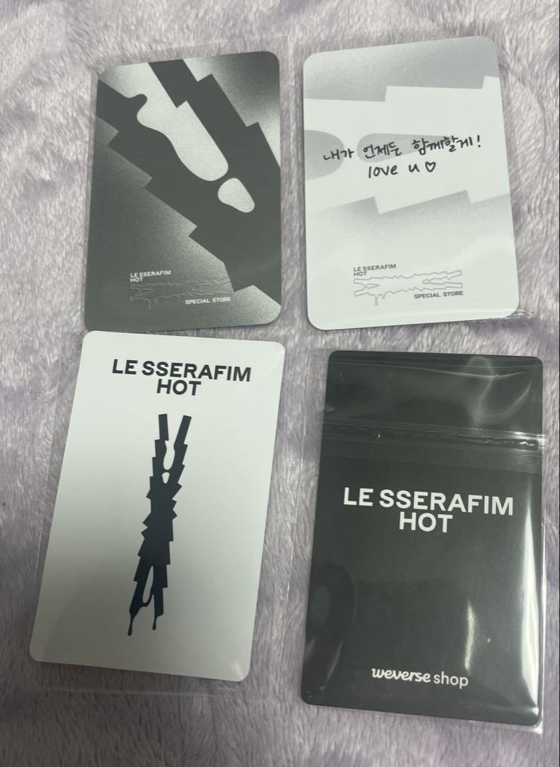 LE SSERAFIM 　HOT 　ソウル　ウンチェ　POPUP サウェ　CU