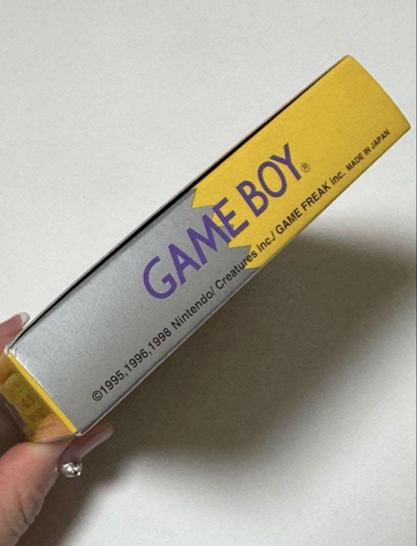 【24時間以内発送】美品‼️‼️ピカチュウ版　ゲームボーイ　ソフト　ポケモン