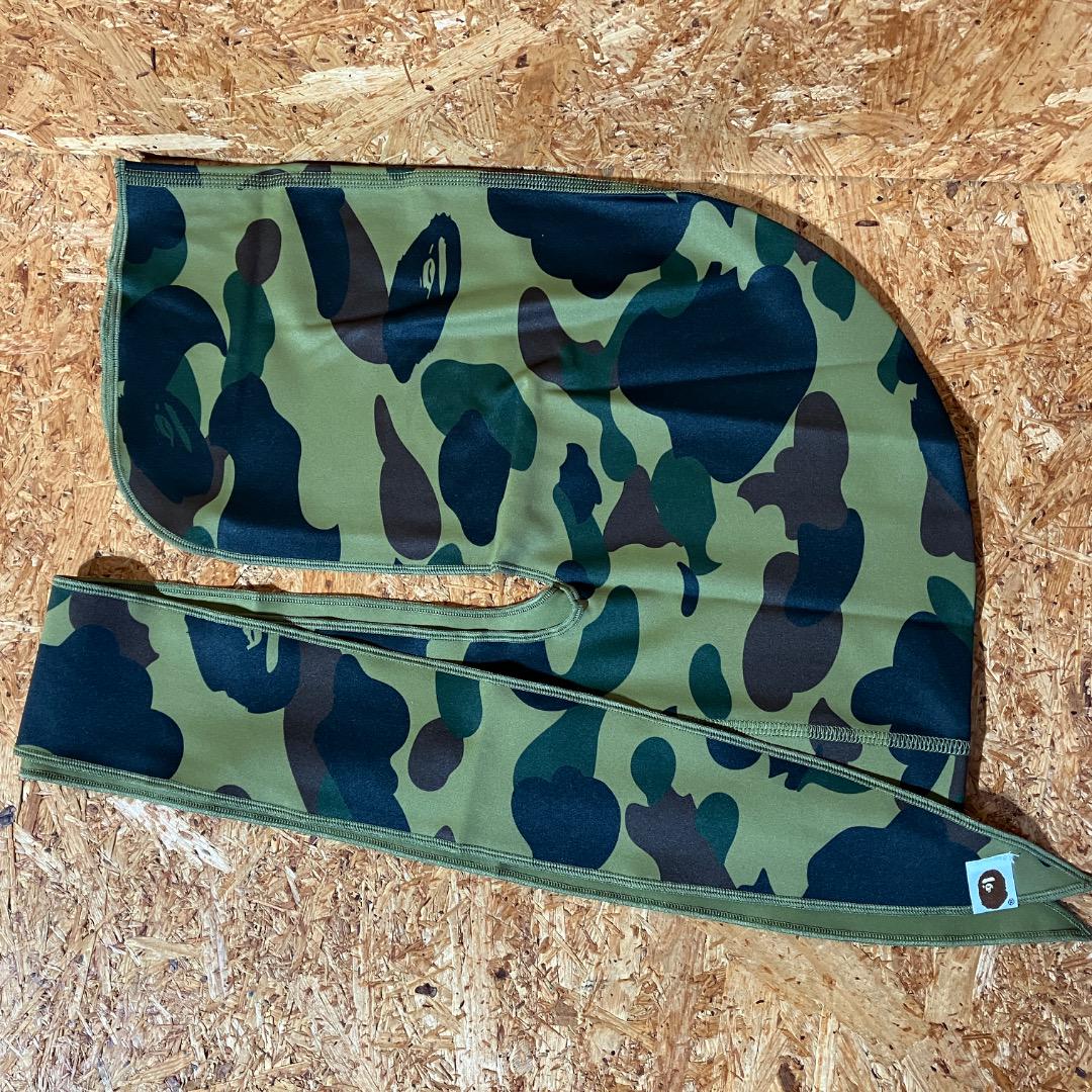 A BATHING APE BAPE DU-RAG ドゥーラグ グリーン