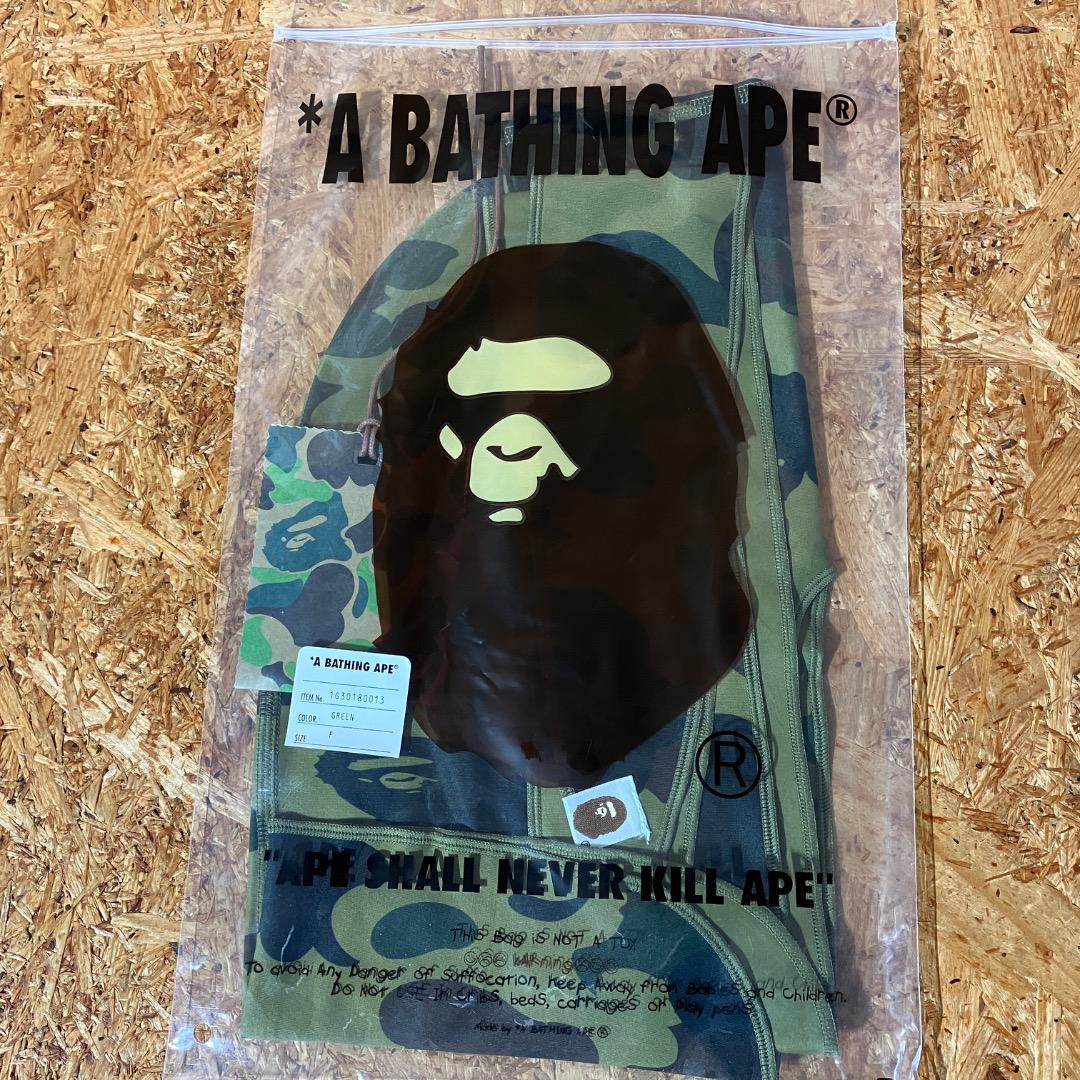A BATHING APE BAPE DU-RAG ドゥーラグ グリーン