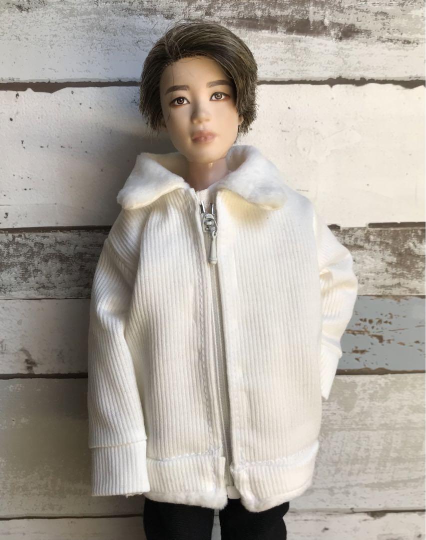 BTS ドール服 ニットジャケット＆バッグ　ジミン BTS ドール服 ニットジャケット ジミン