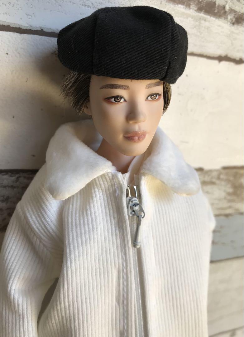 BTS ドール服 ニットジャケット＆バッグ　ジミン BTS ドール服 ニットジャケット ジミン