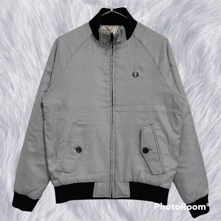 FRED PERRY】美品フレッドペリー リバーシブル キルティング MA1