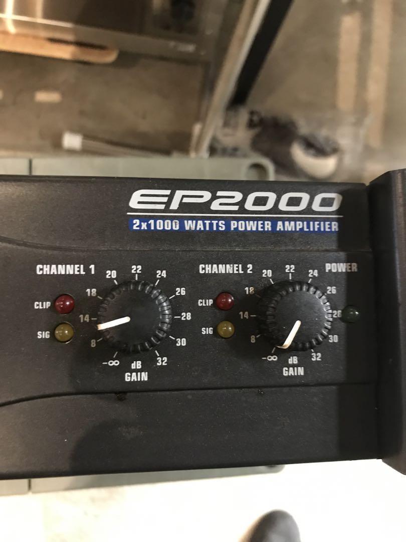 Behringer EUROPOWER EP2000 パワーアンプ