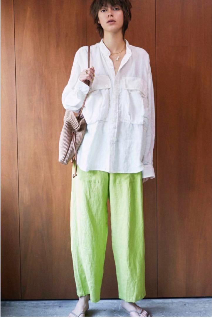 24SS 美品☆ キャサリンハムレット×ロンハーマン リネンシャツ